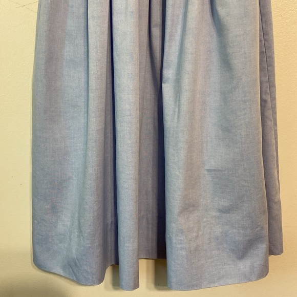 Chabre’ Vintage Peter Pan Lace Collar Blue Dress size 6X - Picture 6 of 14